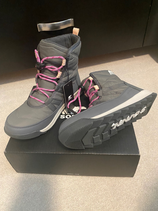 Sorel Winter Boots - NEW Youth size 6 in Kids & Youth in Calgary