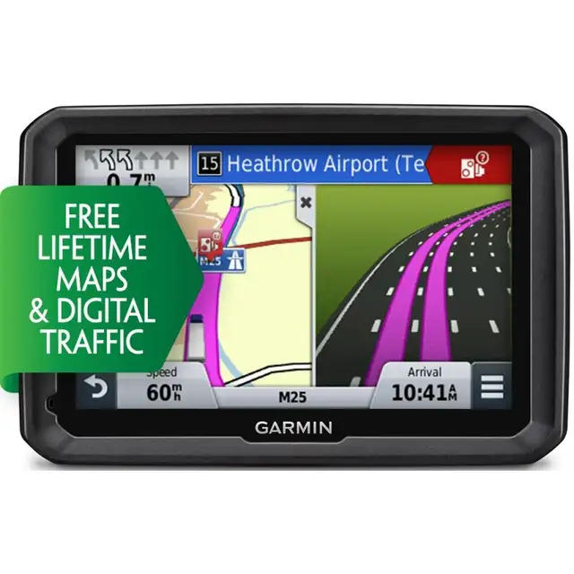 Garmin DEZL GPS, perfect for cars but especially good for trucks