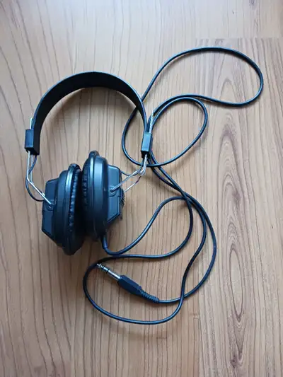 Philips sbc 484 stereo headphones vintage. Unsure if it works., View more