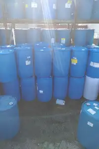 55 Gallon Plastic Drums - Dock Barrels Rain Barrels (Food-Grade)