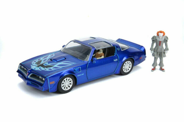 IT ~  PENNYWISE & Henry Bower's Pontiac Firebird 1:24 Jada 31118 in Arts & Collectibles in Thunder Bay