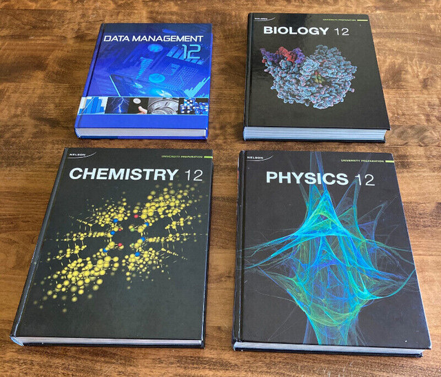 NELSON Grade 12 Science & Math Textbooks, Free *GTA Delivery in Textbooks in City of Toronto