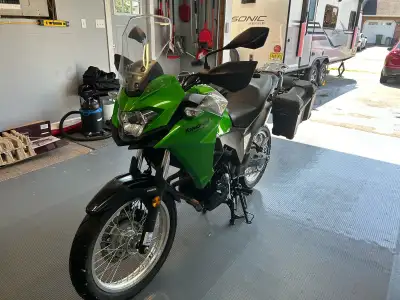 This is a 2017 Kawasaki Versys X-300. I purchased it new and it has about 8000 km on it (I have not...