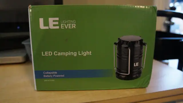 LE EVER LIGHTING LED CAMPING LIGHT in Fishing, Camping & Outdoors in Norfolk County - Image 2