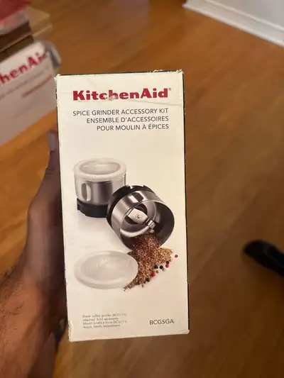 I'm offering a brand new KitchenAid Spice Grinder Accessory Kit (Model BCGSGA) that is compatible wi...