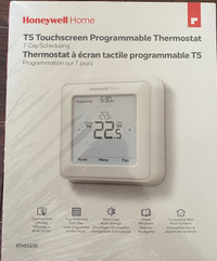 Thermostat T5 intelligent  Honeywell à écran tactile, 24 V neuf