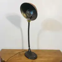 Vintage 1940s industrial lampe - tres ancienne