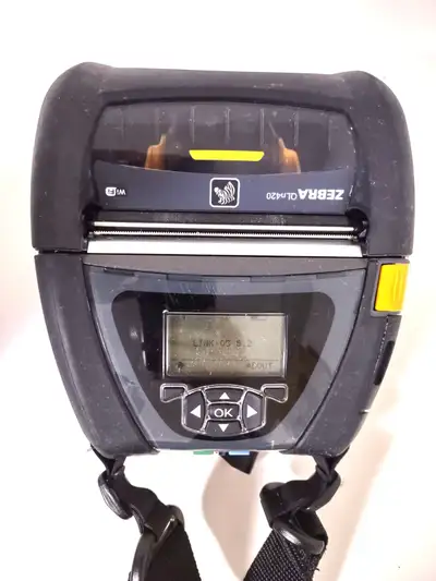 Zebra QLN420 Wi-Fi & Bluetooth Mobile Label Printer with battery, View more