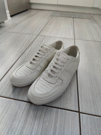 COMMON PROJECTS BBall White Leather Sneakers REPS