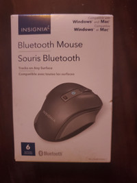 Insignia Bluetooth Mouse. Connect Wireless with Laptop Computer
