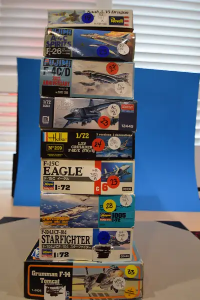 Model kits for sale- 1:72 PLEASE READ THIS ENTIRE AD BEFORE CONTACTING ME- Thank You for your intere...