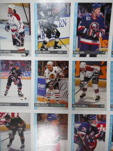 O-PEE-CHEE 1992-93 PANNEAU, PANEL NON COUPÉ SET COMPLET in Arts & Collectibles in Thetford Mines - Image 11