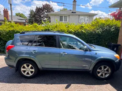 07 Toyota rav4 v6 limited awd for sale in Etobicoke - as is, needs muffler/insulator, small exhaust...