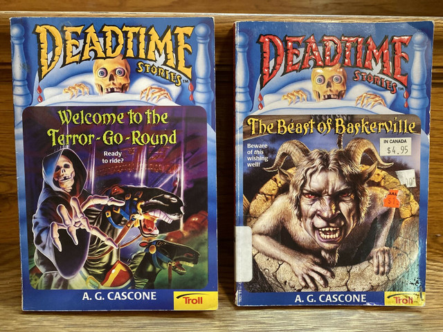 2 Deadtime Stories series chapter books by A. G. Cascone in Children & Young Adult in Oshawa / Durham Region