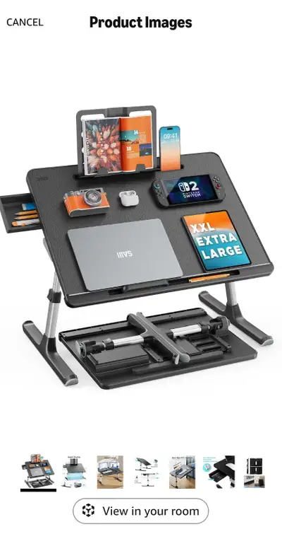 Laptop Desk for Bed, View more