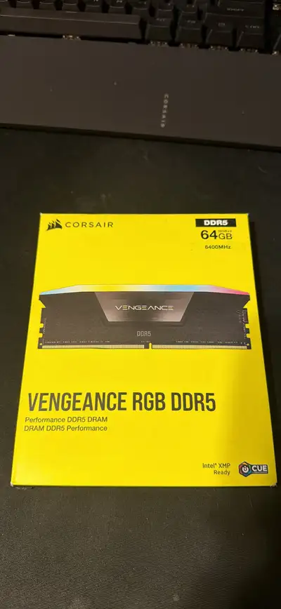 Vengeance RGB DDR5 64gb 6400mhz, View more