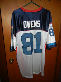Size 56 (XL) Terrell Owens Bills Jersey #81