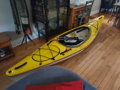 This deluxe Riot Intrigue Ultralight Kayak weighs only 32lbs and can be easily be managed by one per...