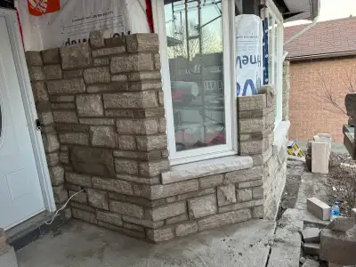 Brick Block Stone Laying , Chimney repair or rebuild, Window Sil, View more