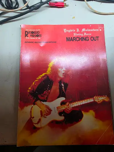 Yngwie Malmsteen’s Rising Force Marching Out Hal Leonard Guitar, View more