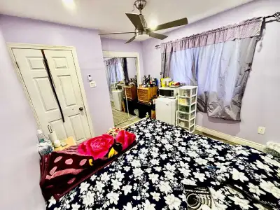 Private and furnished room is available for Female Rent: 600 includes all utilities Laundry and wifi...