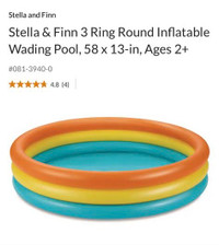 For Sale: Kids’ Inflatable Swimming Pool