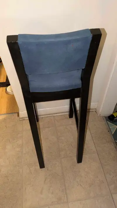 IKEA Bar Stool – Sturdy, Clean, Upholstered, View more