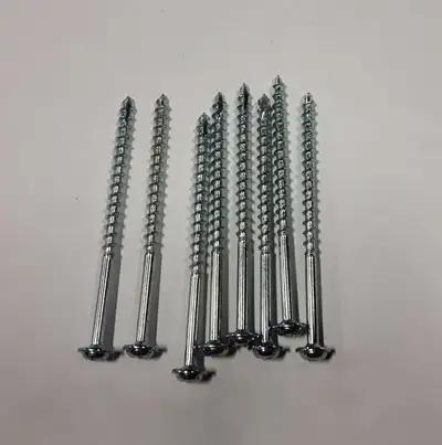 Wood screws #8x3" WasherHead Zinc Plated Construction Grade, View more