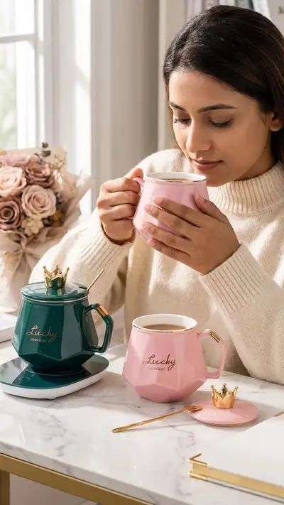 Lucky Cup with Warmer, View more