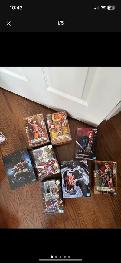 msg for pricing God of war Naruto One pie ice