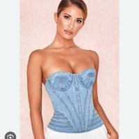 House of Cb Joie Corset Top