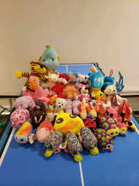 Kids selling - mostly Ty mini stuffies and a few others - 40 of 
