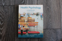Health Psychology Textbook by Jane Ogden
