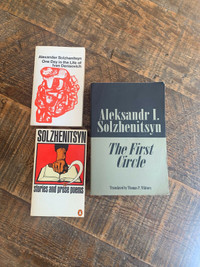 3 aleksandr Solzhenitsyn works