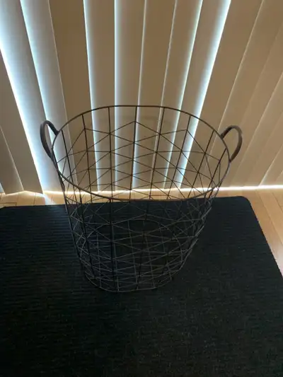 Steel Wire Basket With Handles, View more