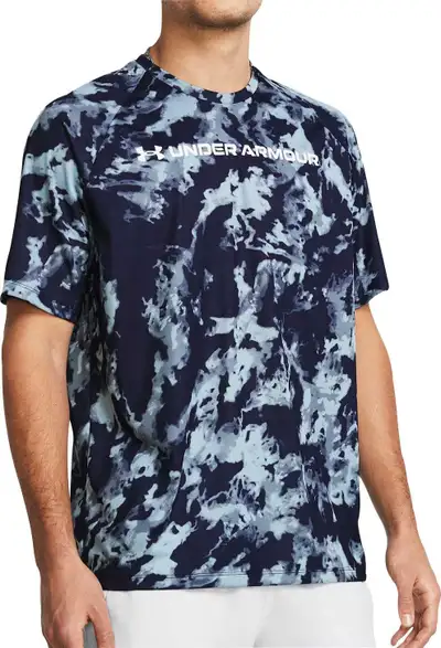 New Under Armour ABC Camo Short Sleeve Mens Training Top size L, View more