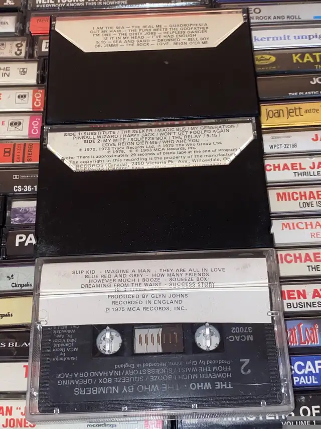 The Who Quadrophenia By Numbers Greatest Hits Cassette Album Lot in CDs, DVDs & Blu-ray in St. Catharines - Image 5