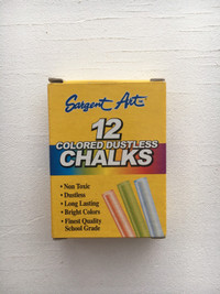 Coloured chalk