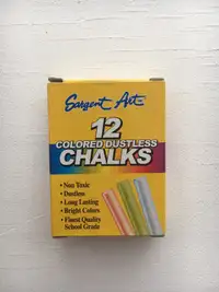 Coloured chalk