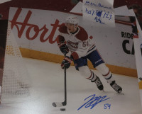 Jordan Harris signed 8x10 pictures Canadiens Hockey