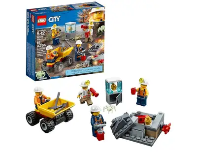 LEGO City Mining Team 60184 Building Kit (82 Piece, View more