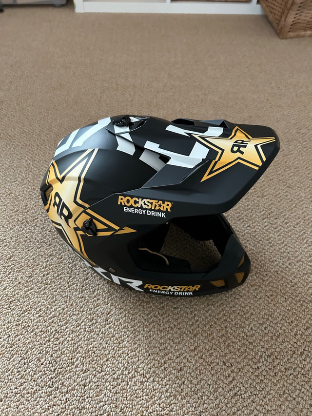 2023 FXR Team Rockstar moto helmet  in Clothing, Shoes & Accessories in Winnipeg