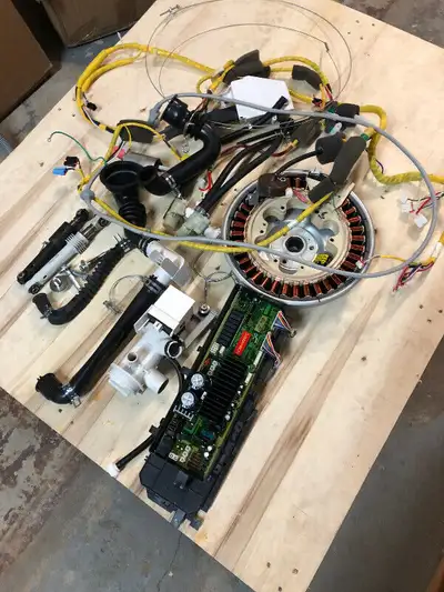 Parts of washing machine for Samsung Laundry machine, bundle sale only, price is $200 showing on pic...