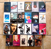 FACTORY PRERECORDED AUDIO CASSETTE TAPES COLLECTION!