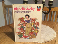 Blanche Neige et les sept nains de Walt Disney an 1977