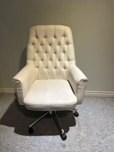 white rolling chair , View more