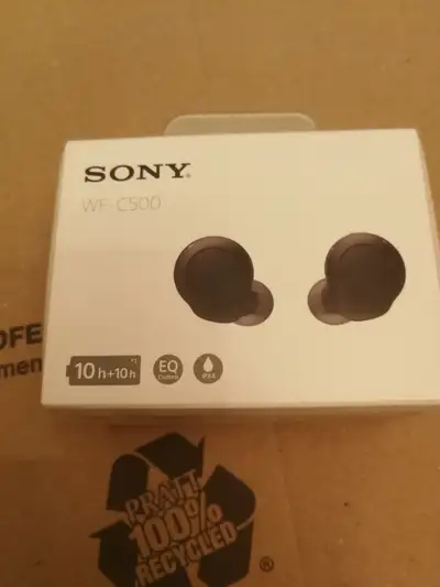 Brand new truly wireless earbuds, never be used, ask 100 for sell.