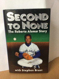 Toronto Blue Jays Roberto Alomar signed book
