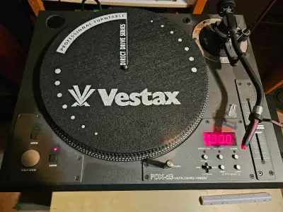 vestax pdx-d3 dj turntable direct drive, View more