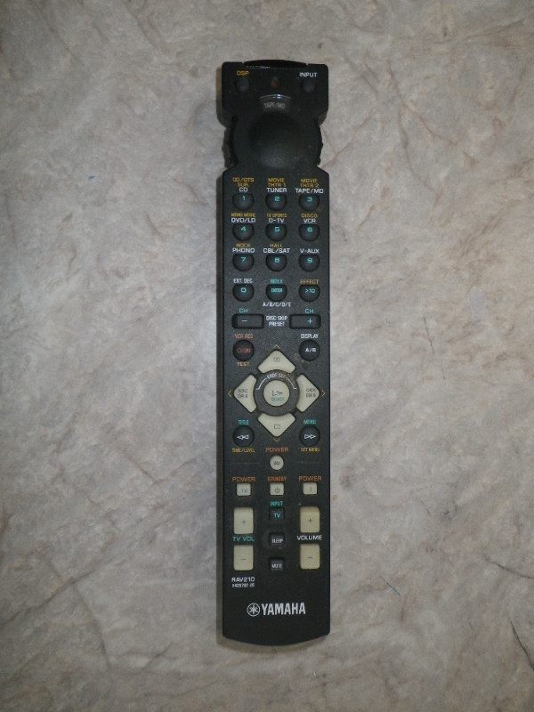 Remote for Yamaha RX-V596 in Stereo Systems & Home Theatre in Ottawa